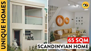 Simplicity at Its Finest Explore This Minimalist Scandinavian Townhouse in Bulacan  OG [upl. by Kcub]