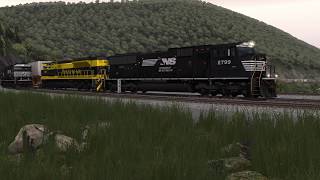 JointedRail  Horseshoe Curve Route Railfanning [upl. by Wetzel]