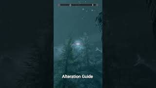 Skyrim Guides  100 Alteration Fast gaming skyrim [upl. by Zobias]