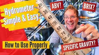 How to Use Hydrometer for Wine Making and HomeBrew  Simple and Easy  Hydrometer 101 [upl. by Asnarepse]