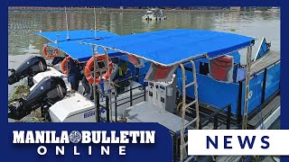 DOST DENR unveil floating solid waste collector system [upl. by Emerick]