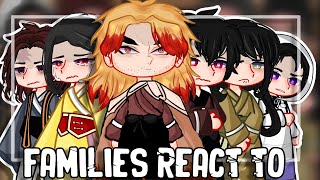 💘Demon Slayer Families react to their kids all parts [upl. by Elstan]