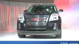 2010 GMC Terrain  Kelley Blue Book  Auto Show Video [upl. by Assirram333]