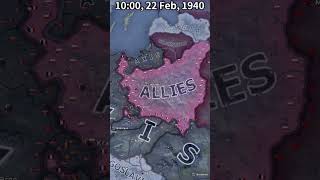 Poland forts lvl 10hoi4 shorts [upl. by Ezar]