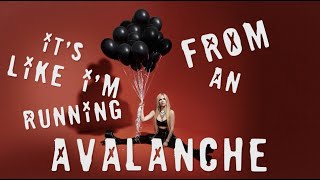 Avril Lavigne  Avalanche Official Lyric Video [upl. by Constantia]