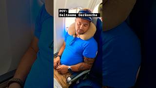 Träumen beim Fliegen🤣 couplecomedy lustigevideos comedy couple Humor flight ytshortsvideo [upl. by Betta]