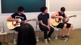 All Time Low  Time Bomb Acoustic [upl. by Ninetta]