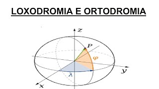 Loxodromia e ortodromia para navegação [upl. by Jamal]