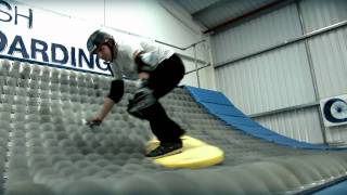 BrushBoarding 2010 with green screen technology and new events Shipping container Brush Ramp [upl. by Yzus]