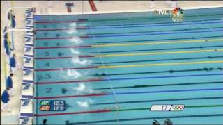 Michael Phelps 400m IM 1st Gold 2008 Beijing Olympics [upl. by Jahn]