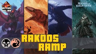 Rakdos Ramp  Rakdos Midrange  Mythic Standard Bo1 l MTG Arena Game Play [upl. by Attesor]