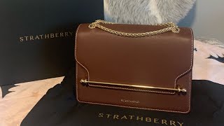 Strathberry  EastWest Unboxing  Quiet Luxury  First Impressions [upl. by Baptlsta309]