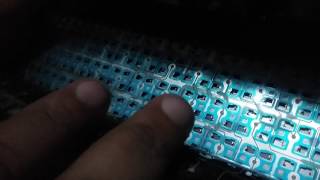 Arreglar teclado de laptop Compaq mini teclas no marcan1 [upl. by Anawahs]