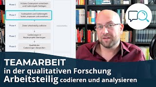 Arbeitsteilung amp Teamarbeit in der qualitativen Forschung  Qualitative Inhaltsanalyse amp Co [upl. by Masao]