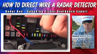 How to Direct Wire Radar Detector [upl. by Un]