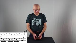 Kalimba B11 DemoSong Tutorial Teil 1  HOKEMA [upl. by Dry]