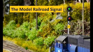 Signals on the Model Railroad  Boomer Diorama   301 [upl. by Anyt154]