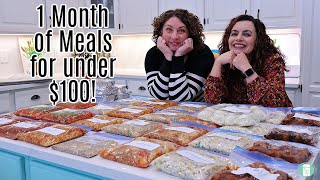 32 Freezer Meals for Two  Easy Meal Prep Ideas [upl. by Arrehs]