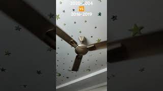 New Ceiling Fan 🆚 Old Ceiling Fan [upl. by Elatsyrk186]