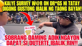 HETO NA WR ON DRGS NI FPRRD GUSTO NG TAONG BAYAN SA SOBRANG DAMING DIK DAPAT SI DUTERTE IBALIK [upl. by Pinelli]