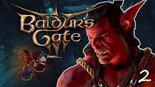 Eradicating a goblin camp Tiefling Rogue in Baldurs Gate 3 first playthrough 4k Widescreen [upl. by Atsocal]