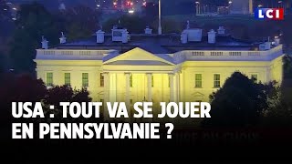 Présidentielle américaine  tout va se jouer en Pennsylvanie ｜LCI [upl. by Kris]