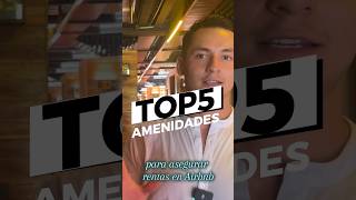 Top 5 Amenidades para Airbnb🏘️ bienesraicesrivieramaya rentasvacacionales [upl. by Grevera]