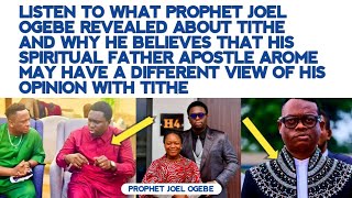 HEAR WHAT PROP JOEL SAID ABOUT TITHE amp WHY HE BELIEVE HIS SPIRITUAL FATHER MAY HAVE A DIFFERENT VIEW [upl. by Epuladaugairam]