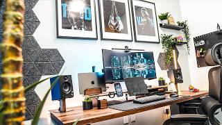 Modern Desk Setup Makeover For a Financial Advisor [upl. by Eevets]