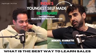 Learn With India’s youngest selfmade billionaire🤑💸 What is the Best Way to Learn Sales 💯👍 [upl. by Sillek699]