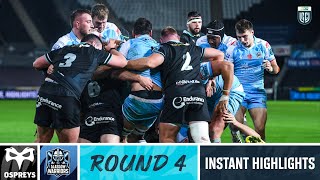 Ospreys v Glasgow Warriors  Instant Highlights  Round 4  URC 202324 [upl. by Coe]