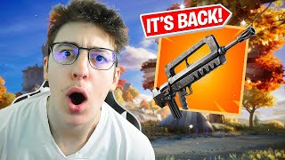 Fortnite Brought Back The BEST GUN EVER [upl. by Theran]