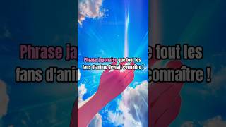 Phrase japonaise que tous les fans danime devraient connaître ✨🌷animeeditpourtoiviralshortjjk [upl. by Aisac176]