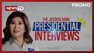 GNTV International  The Jessica Soho Presidential Interviews promo 26JAN 2022 [upl. by Enrobso302]