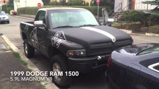 1999 Dodge RAM 1500 59 V8  StartUp  exhaust sound  ride [upl. by Lennahc618]