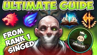 ULTIMATE SINGED GUIDE BY RANK 1 SINGED  HOW TO MASTER SINGED  League of Legends [upl. by Shurlock397]