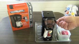 Proctor Silex SingleServe Coffee Maker Review [upl. by Acilgna]