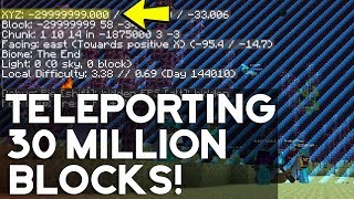 Instantly Teleporting 30 Million Blocks ProtoTech SMP Tour Part 3 [upl. by Malan]