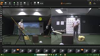 Padraig Harrington Double Overlap Grip  Two Fingers on Club Drill [upl. by Surtemed]