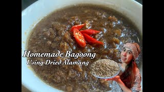 Sweet amp Spicy Bagoong Alamang  Theas Kitchen [upl. by Demetrius]