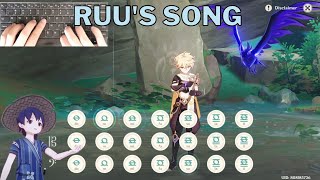 Ruus Song Windsong Lyre Cover  Genshin Impact Tsurumi Island Quest [upl. by Der425]