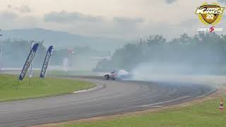 Gerson Junginger  BMW E30 supercharged drifting at Drift Kings Series 2024 Round 2 France 🇫🇷 [upl. by Ramas]