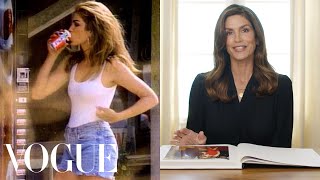 Cindy Crawford Breaks Down 13 Looks From 1989 to Now  Life in Looks  Vogue [upl. by Rosenblatt16]