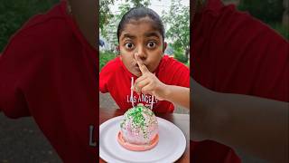 WATER BALLOON CAKE PRANK 😂TomampJerry 😱DiyaIshwarya shorts viralvideo [upl. by Enninaej]