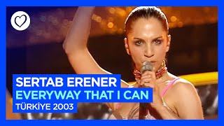 Sertab Erener  Everyway That I Can  Türkiye 🇹🇷  Winner of Eurovision 2003 [upl. by Inek38]