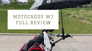 Full Review of Motocaddy M7 GPS Motocaddy [upl. by Najed]