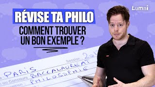 Bac de philo  comment trouver un bon exemple  Avec SERIALTHINKER [upl. by Giraldo]