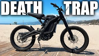 This 70 MPH ebike is DANGEROUS [upl. by Imugem129]