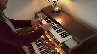 1975 Farfisa Syntorchestra Demo [upl. by Ecinerev]