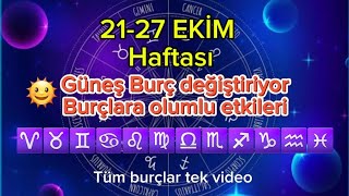 2127 EKIM HAFTALIK BURÇ YORUMLARI [upl. by Sinnod499]